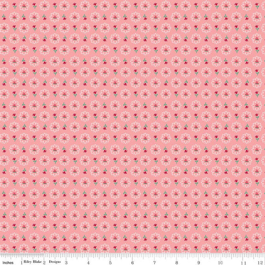 BERRY & SAGE Heritage Coral Yardage