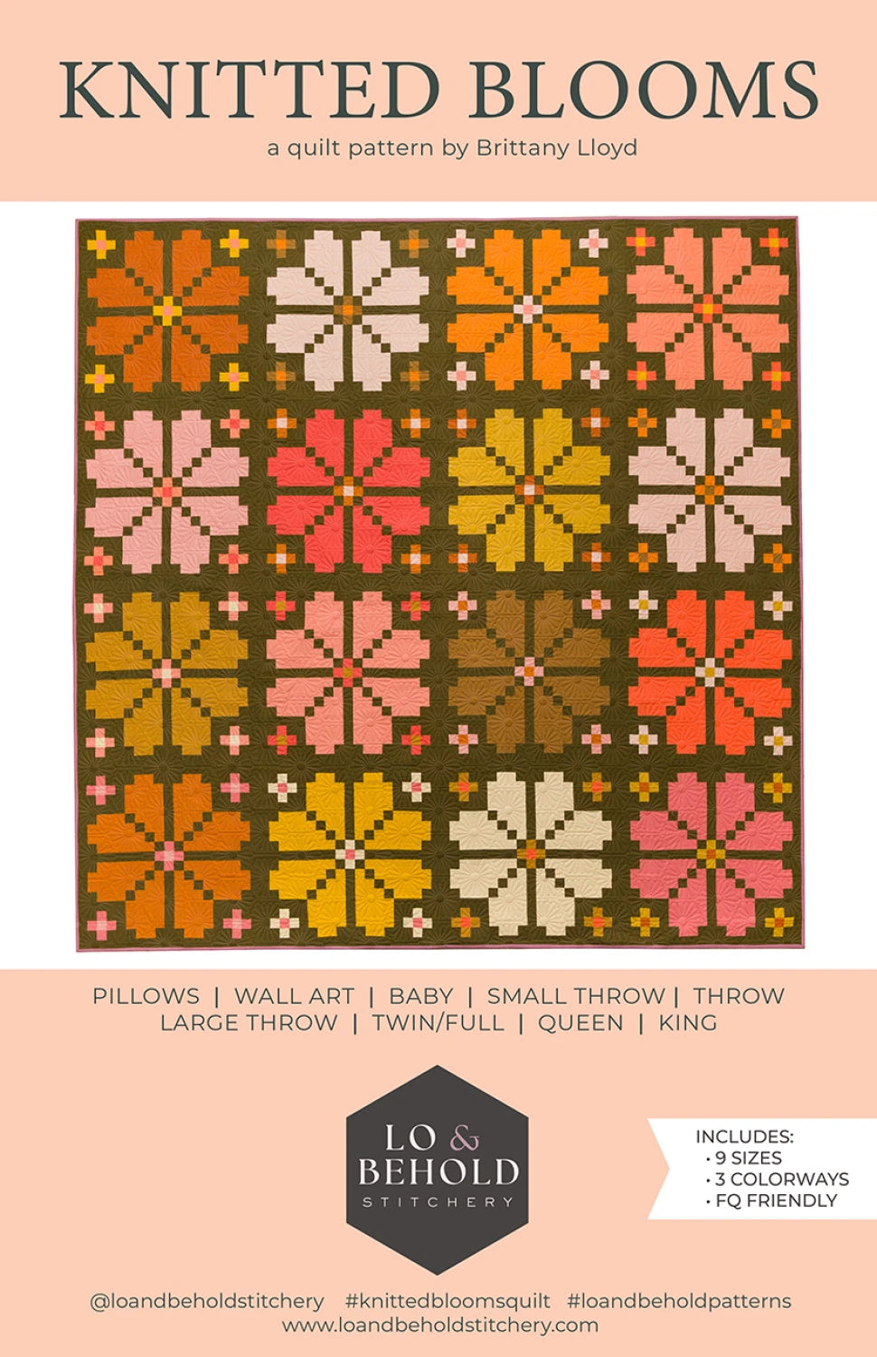 Knitted Blooms Pattern