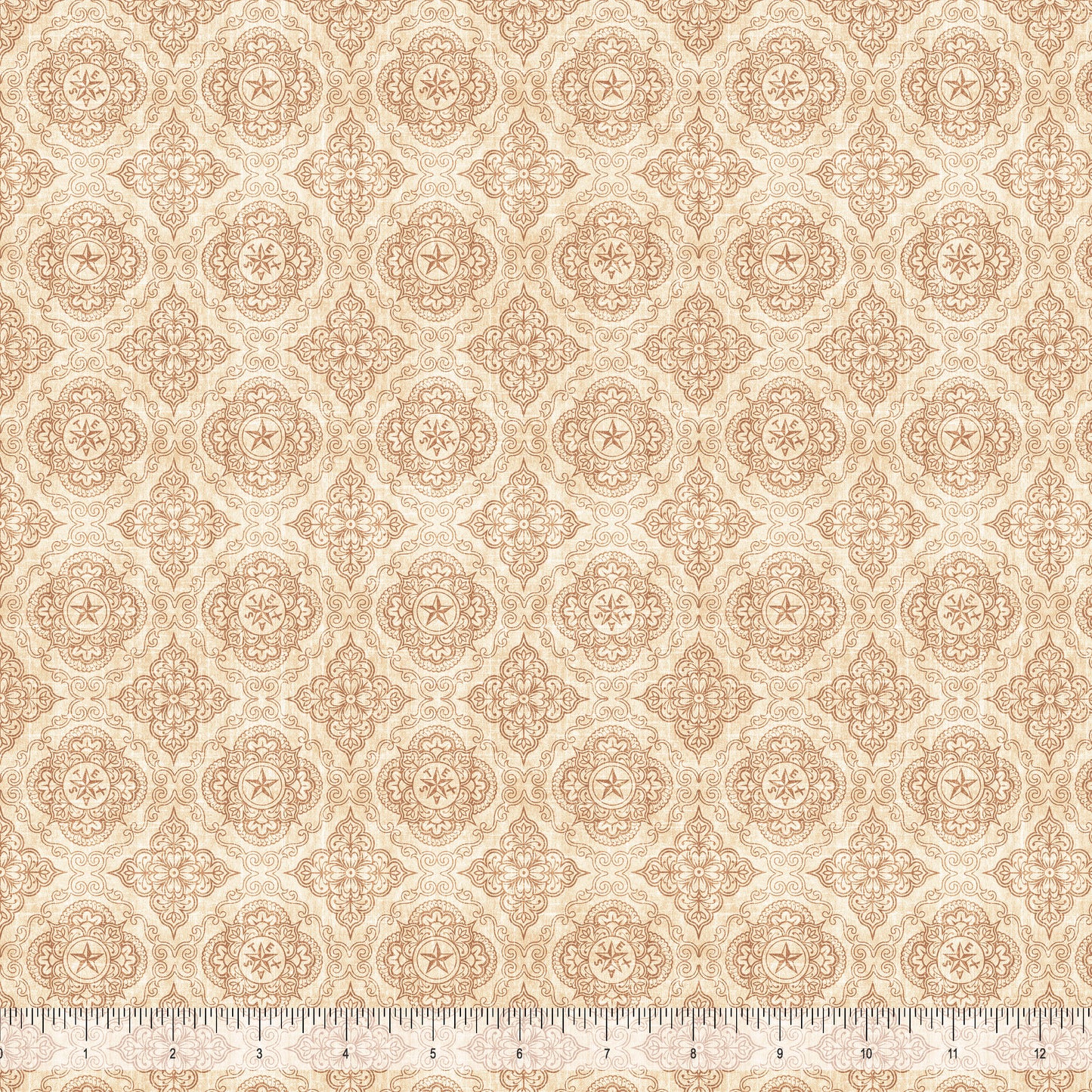 ALL TEXAS SHOP HOP 2026 Western Geo Medallions Tan PRE-ORDER