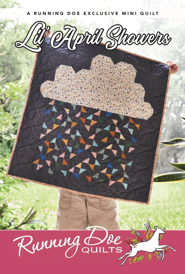 Lil' April Shower Pattern Digital Download – Running Doe Quilts