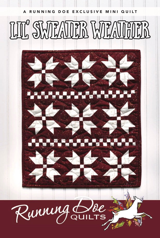 Lil' Sweater Weather Pattern Digital Download