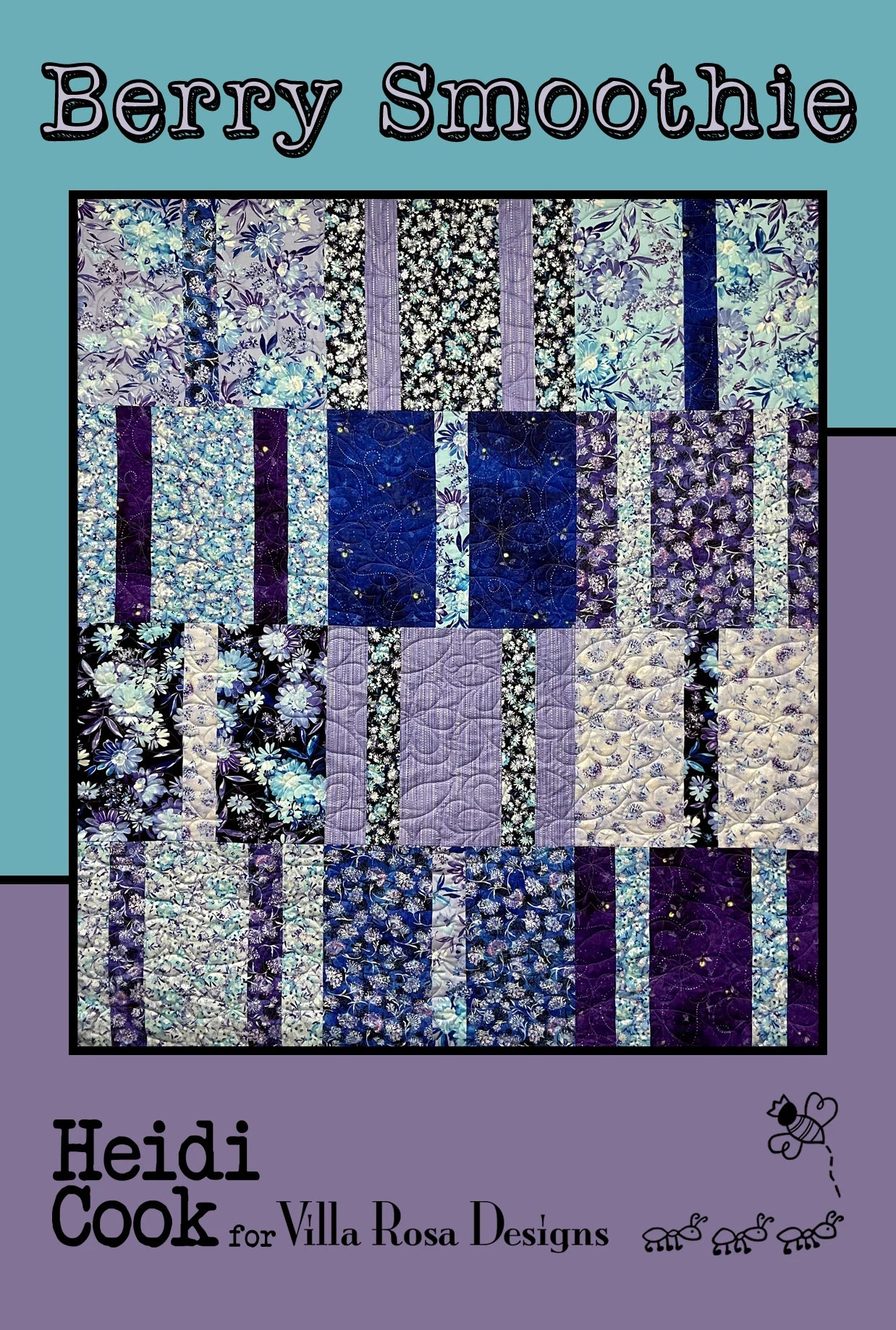 Berry Smoothie Pattern Digital Download