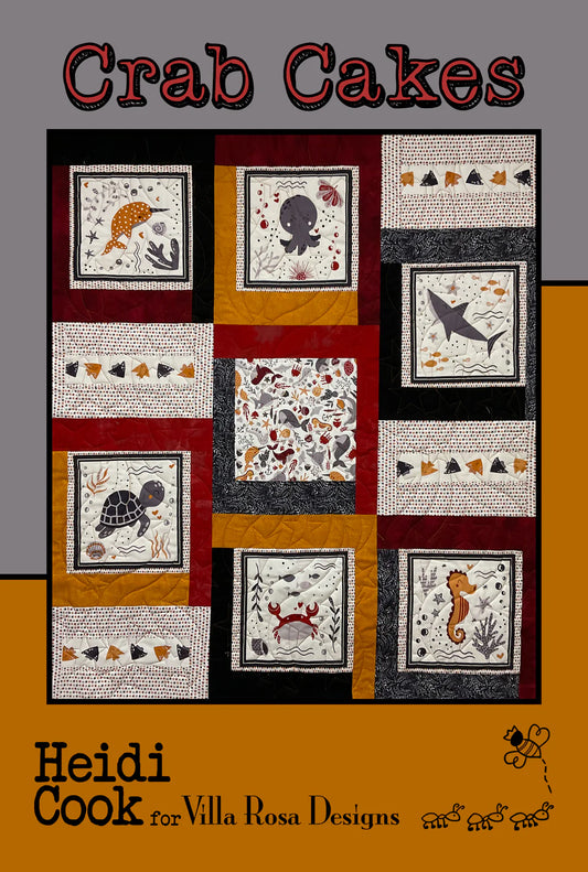 Crab Cakes Pattern Digital Download