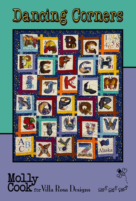 Dancing Corners Pattern Digital Download