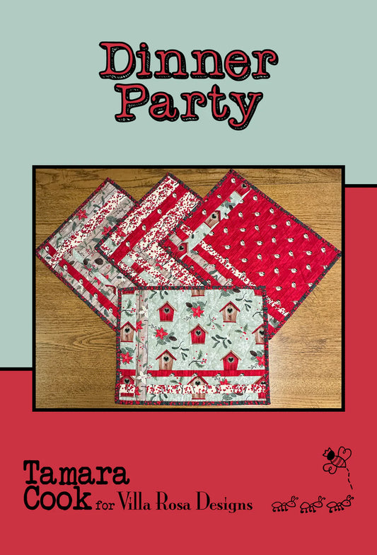 Dinner Party Pattern Digital Download