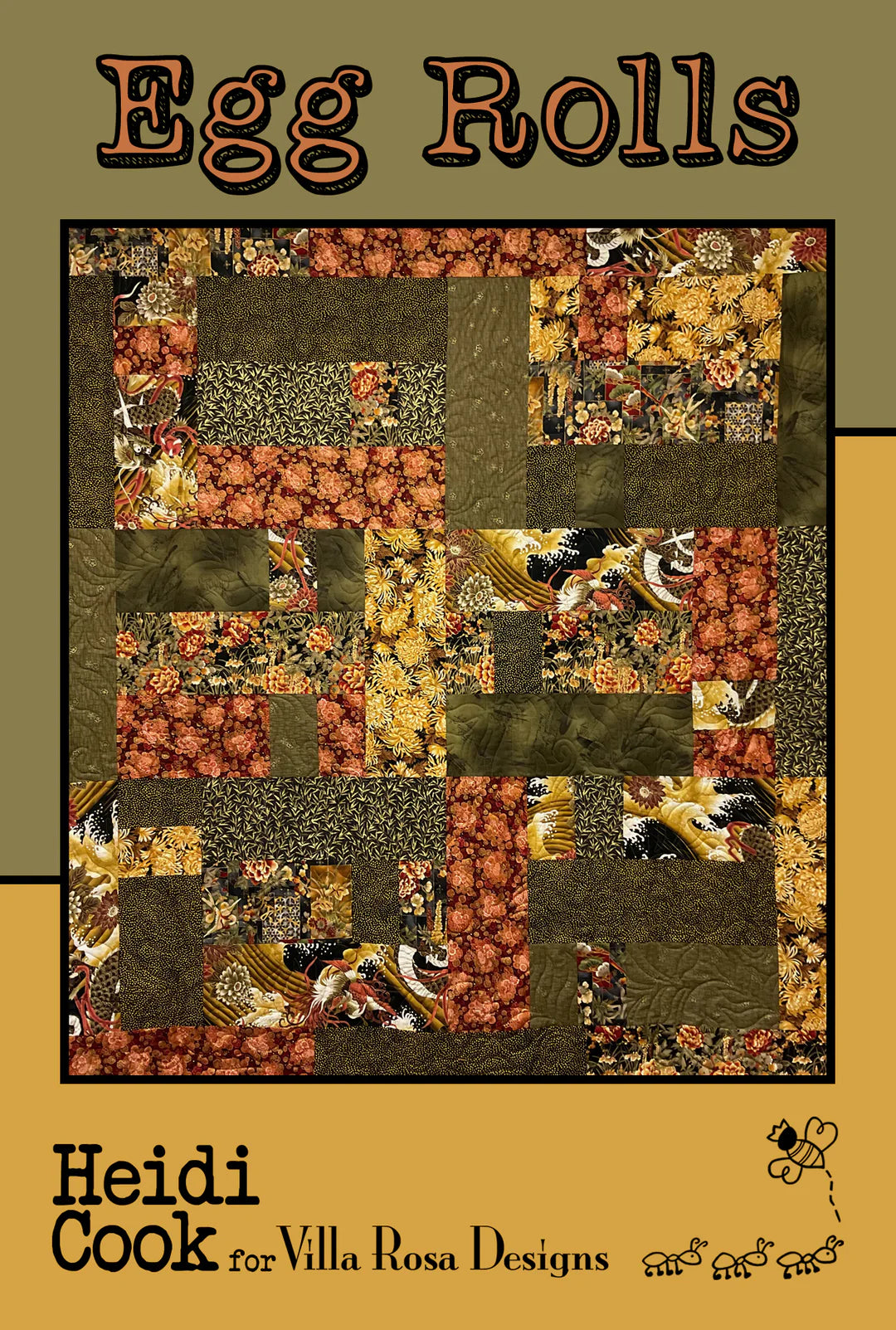 Egg Rolls Pattern Digital Download