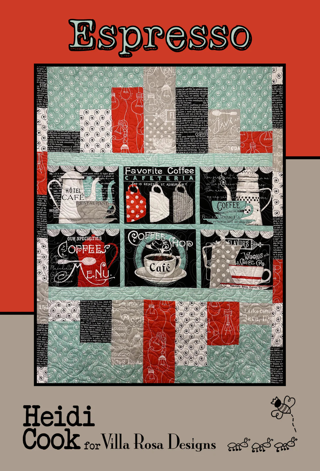 Espresso Pattern Digital Download