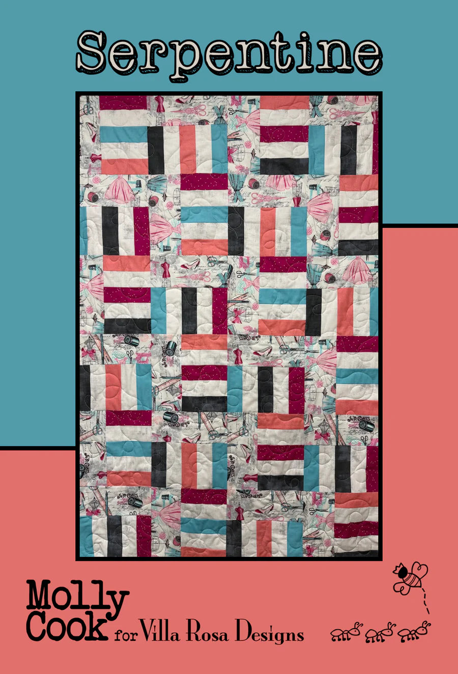 Serpentine Pattern Digital Download