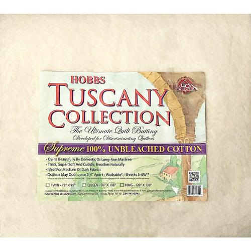Tuscany Supreme Unbleached King TUSNAT45 120 Hobbs #1