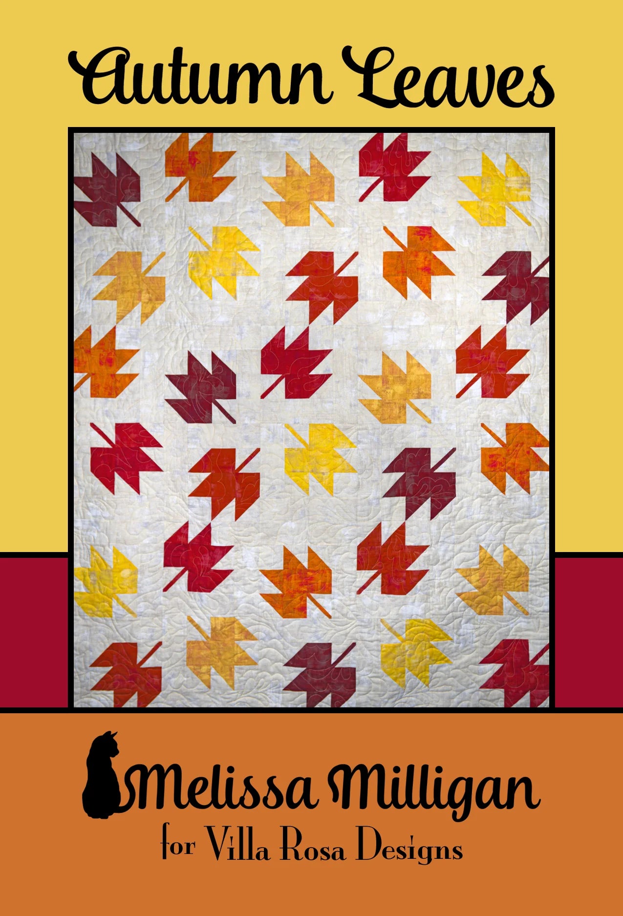 Autumn Leaves Pattern Digital Download