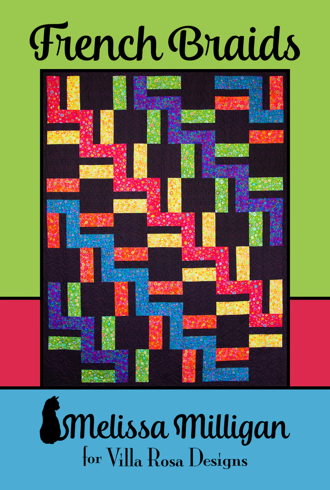 French Braids Pattern Digital Download