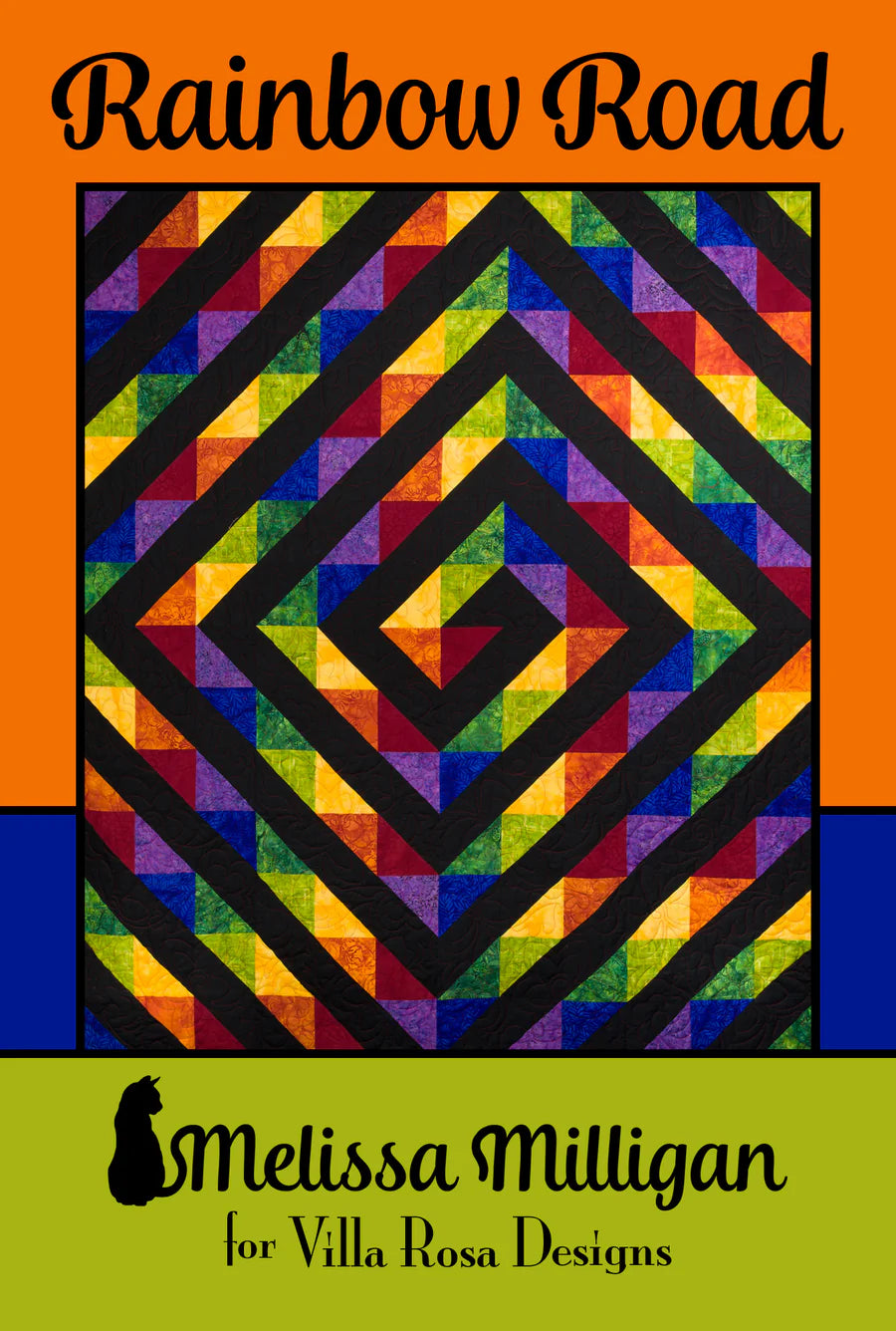 Rainbow Road Pattern Digital Download