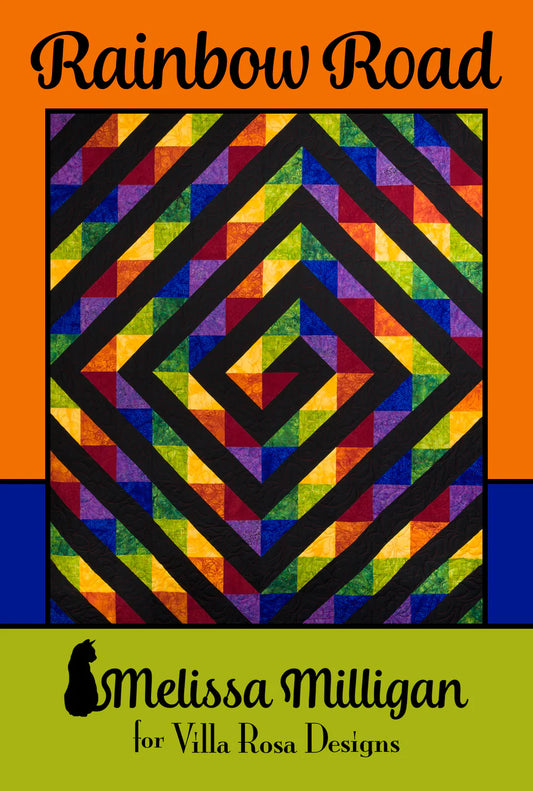 Rainbow Road Pattern Digital Download