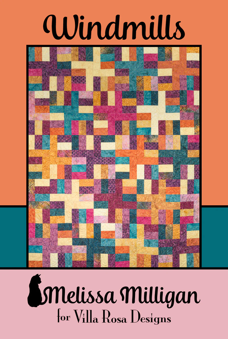 Windmills Pattern Digital Download
