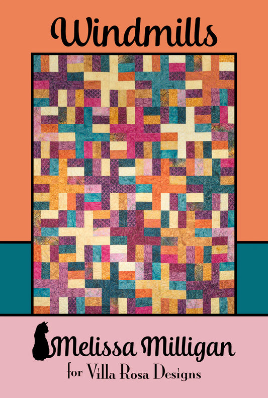 Windmills Pattern Digital Download