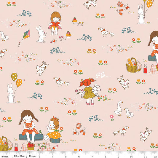 SERENDIPITY 2 Main Blush Yardage