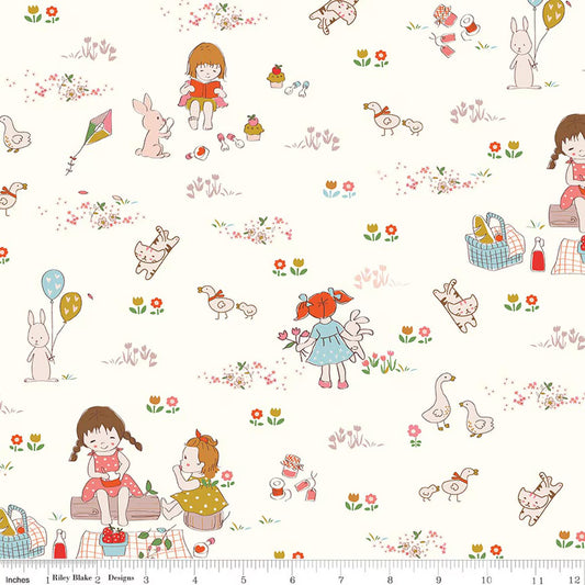 SERENDIPITY 2 Main Cream Yardage