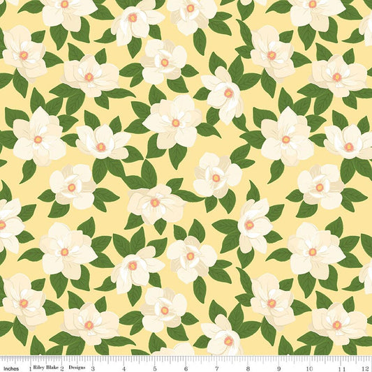 SOUTHERN CHARM Main Yellow Yardage