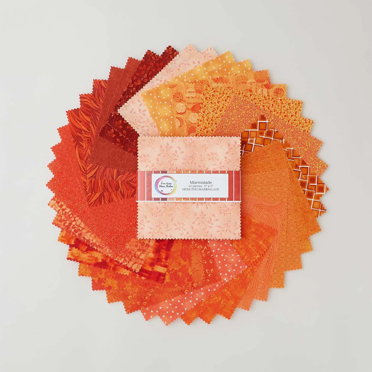 I'VE GOT HUE, BABE Marmalade 5" Charm Pack