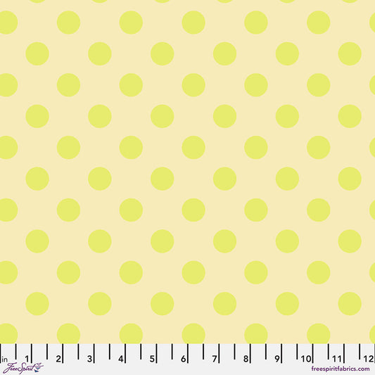 TULA'S TRUE COLORS Neon Pom Pom Moon Beam Yardage