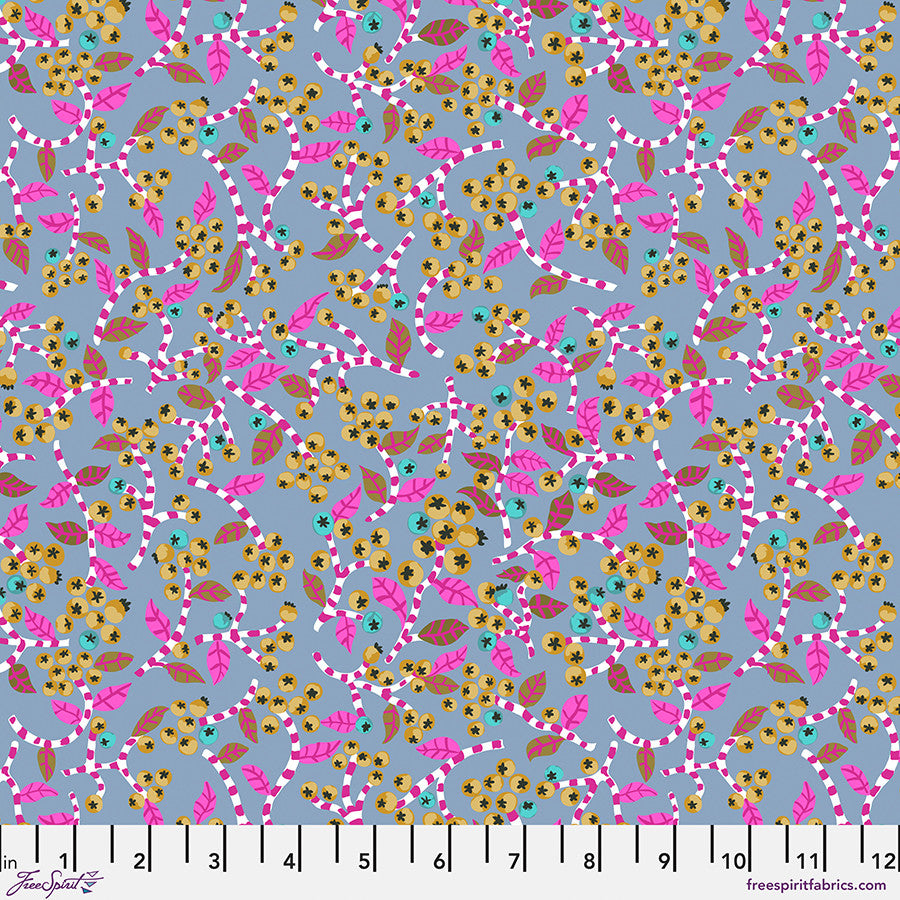 BLOSTMA & SONG Notes of Berry Magenta Yardage