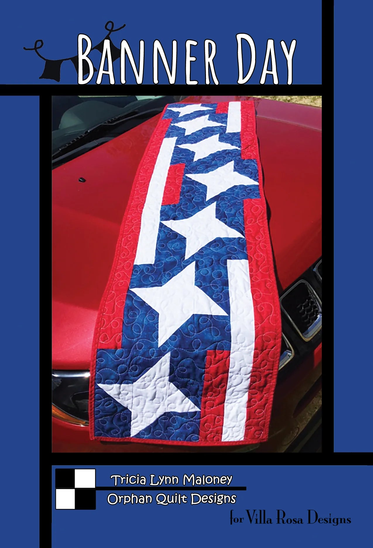 Banner Day Pattern Digital Download