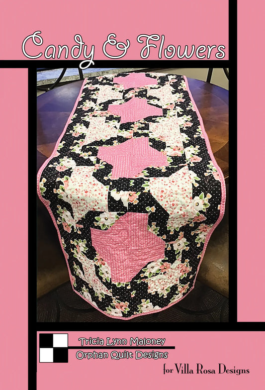 Candy and Flowers Pattern Digital Download