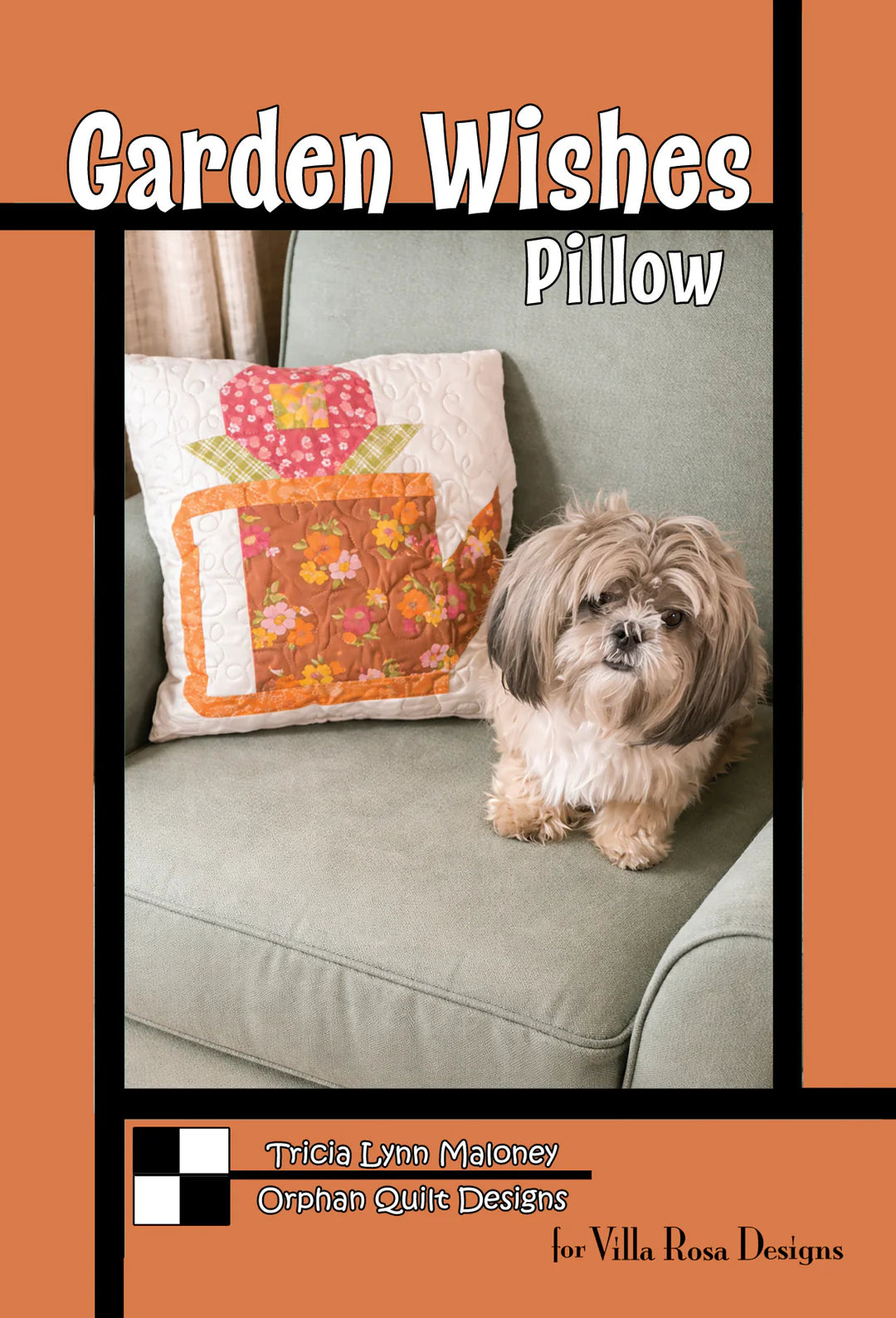 Garden Wishes Pillow Pattern Digital Download