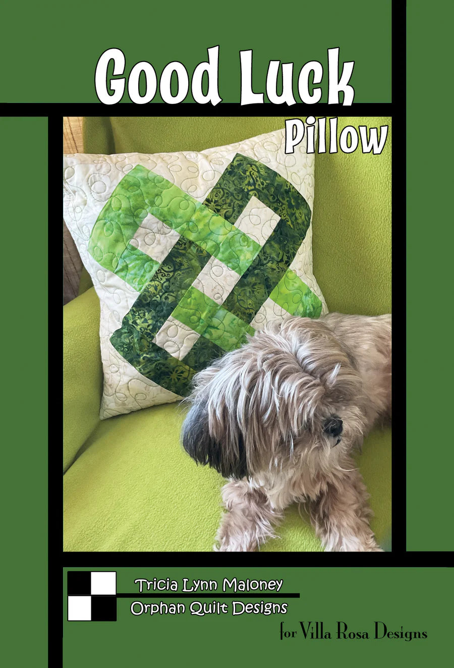 Good Luck Pillow Pattern Digital Download