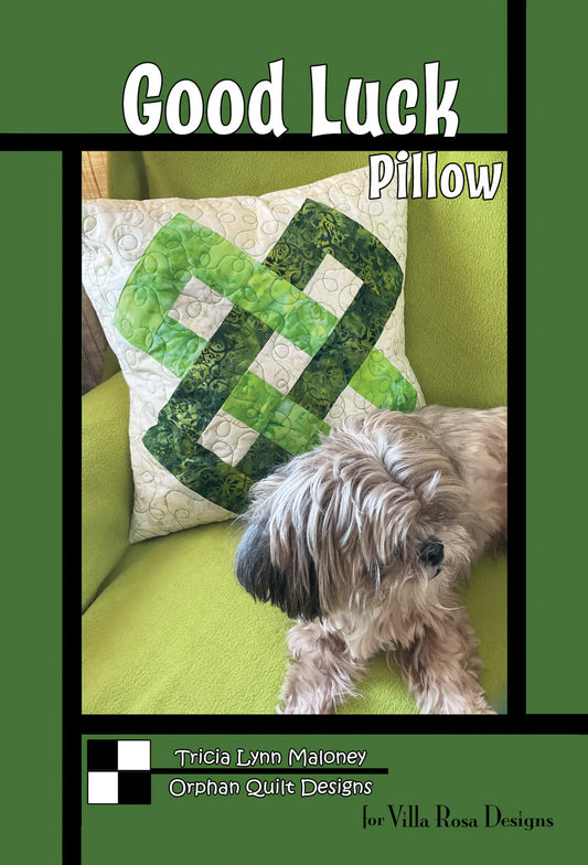 Good Luck Pillow Pattern Digital Download