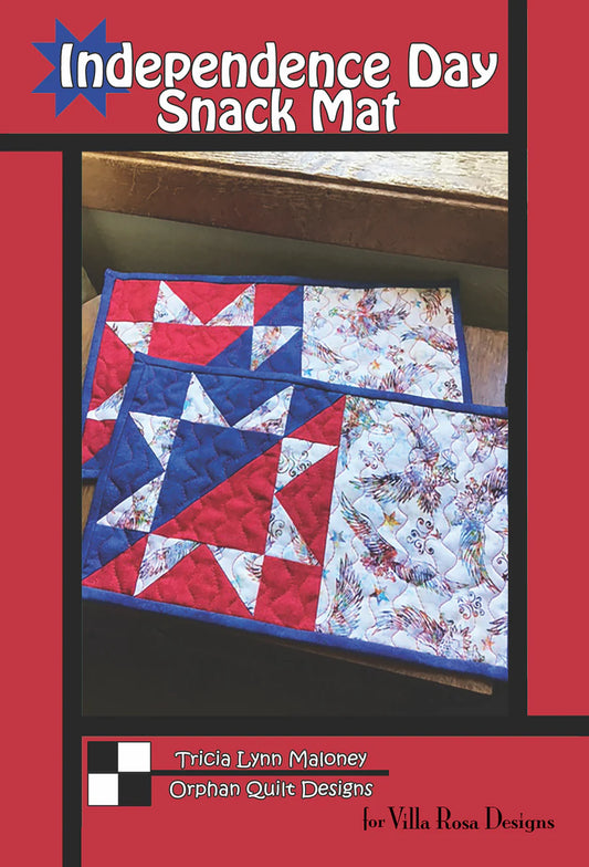 Independence Day Snack Mat Pattern Digital Download