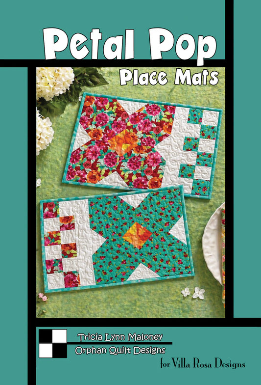 Petal Pop Place Mats Pattern Digital Download