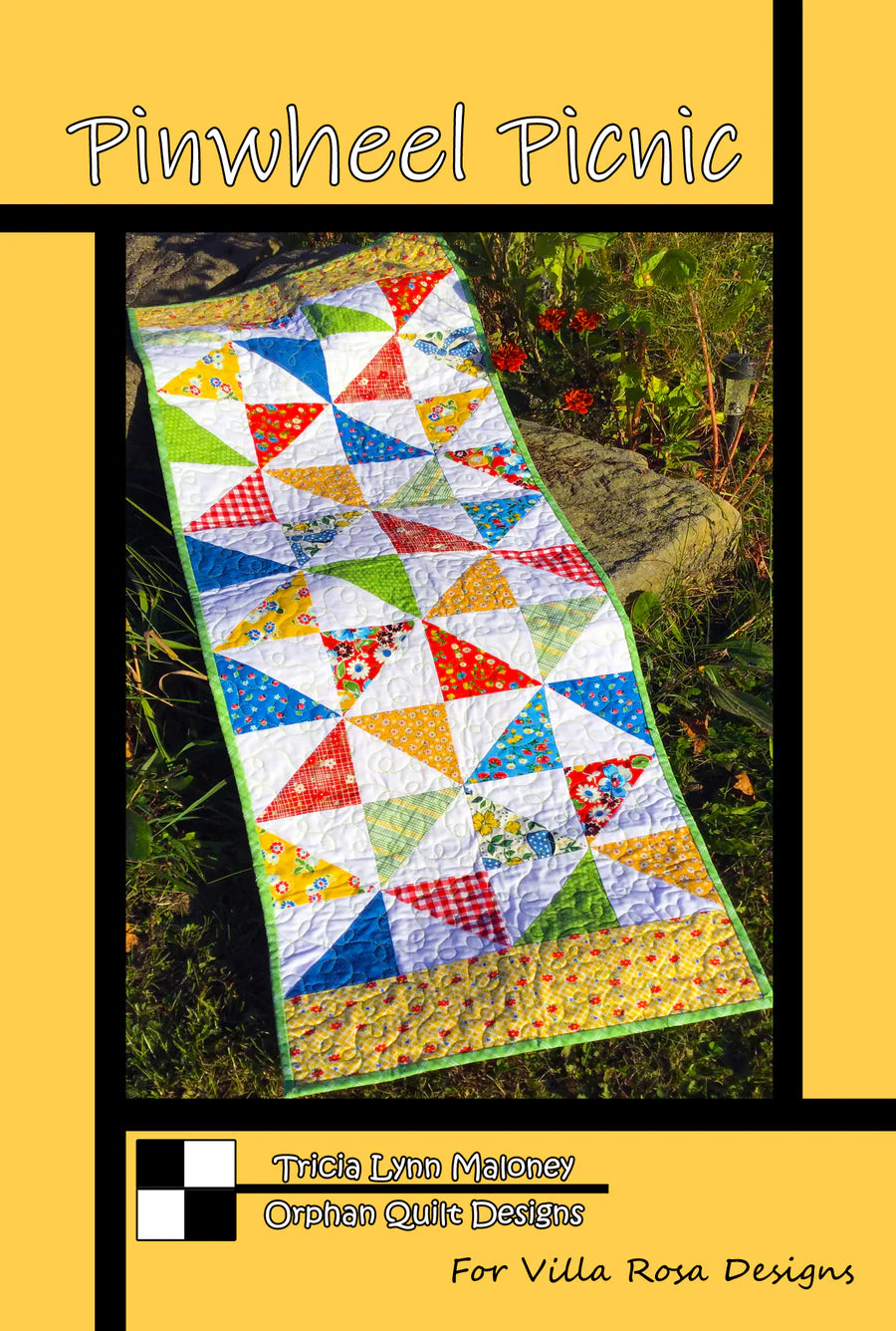 Pinwheel Picnic Pattern Digital Download