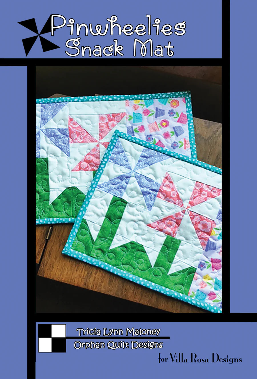 Pinwheelies Snack Mat Pattern Digital Download