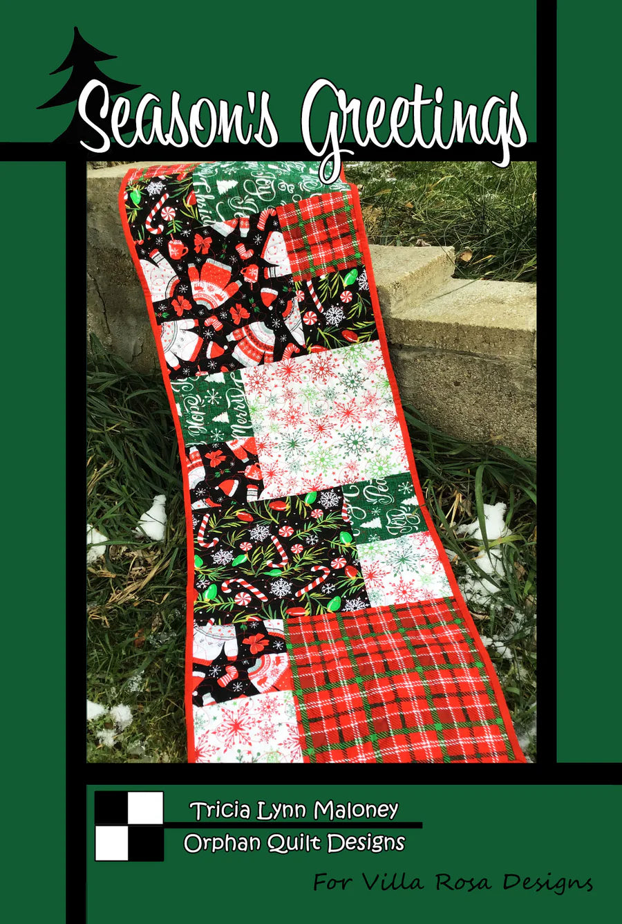 Seasons Greetings Pattern Digital Download