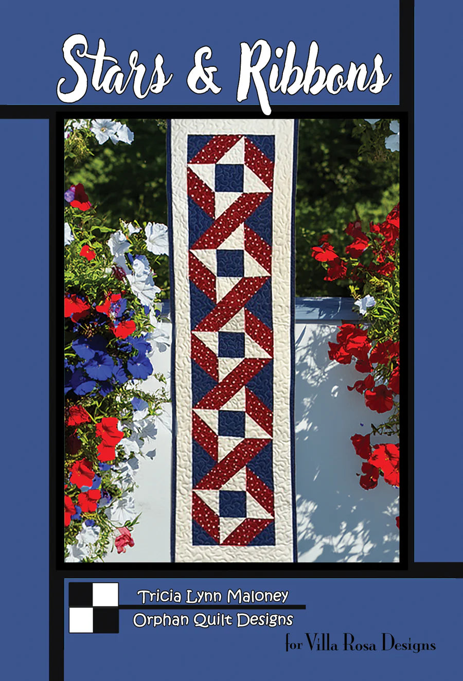 Stars & Ribbons Pattern Digital Download