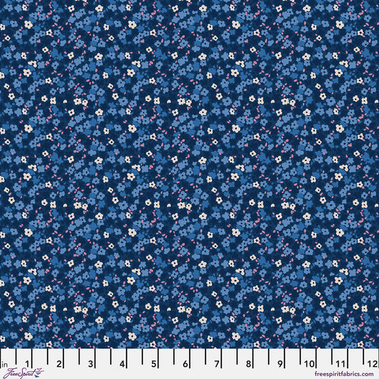 PETITE PRINTS Ditzy - Brambleberry Yardage