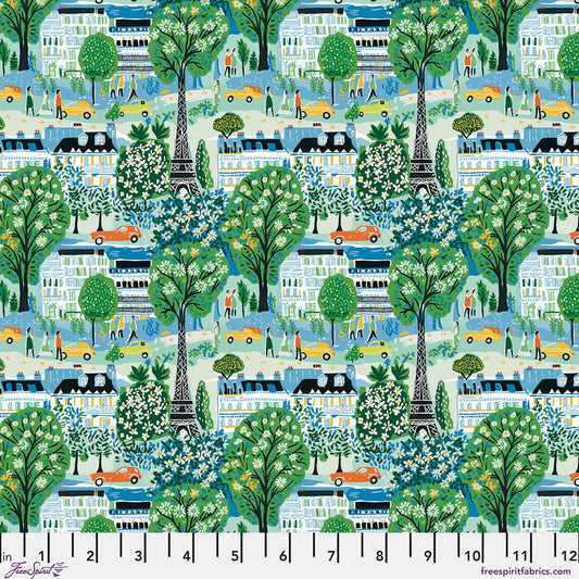 STANNIE & LLOYD Meet Me in Paris - Sky Yardage