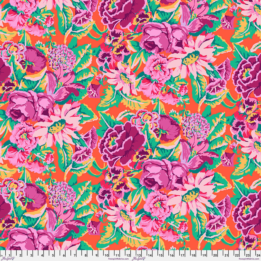 KAFFE: FROM THE ARCHIVES Floral Dance - Magenta Yardage