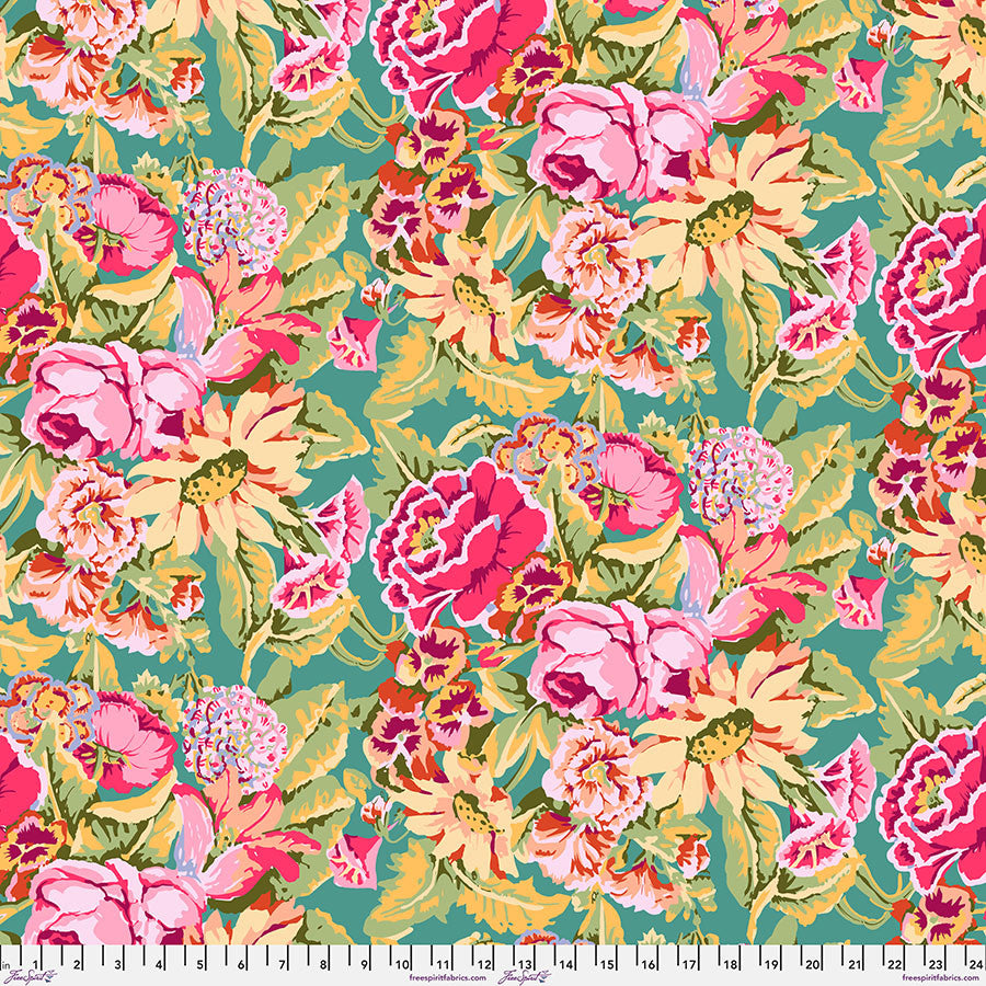 KAFFE: FROM THE ARCHIVES Floral Dance - Pink Yardage