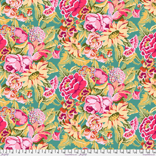 KAFFE: FROM THE ARCHIVES Floral Dance - Pink Yardage