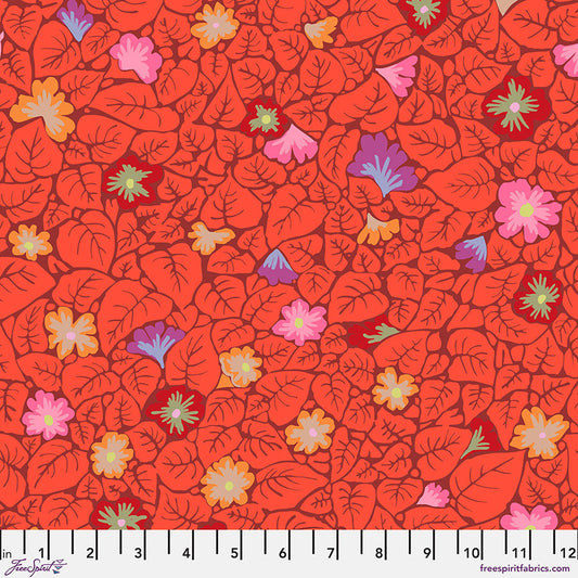 KAFFE: FROM THE ARCHIVES Leaves - Red Yardage