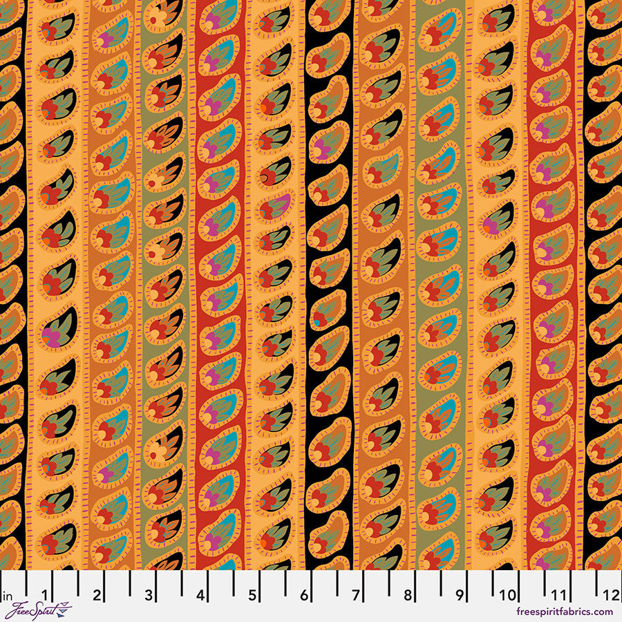 KAFFE: FROM THE ARCHIVES Paisley Stripe - Antique Yardage