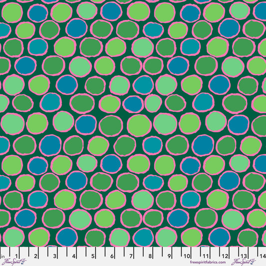 KAFFE FASSETT COLLECTIVE Pennywise Green Yardage