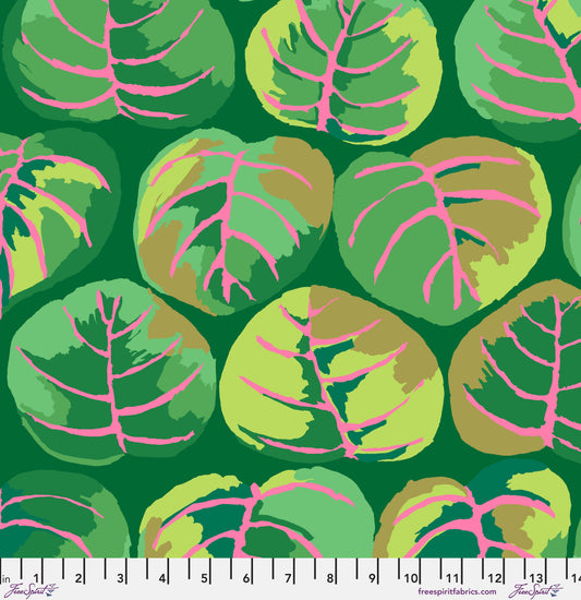 KAFFE FASSETT COLLECTIVE Palm Leaves Green Yardage