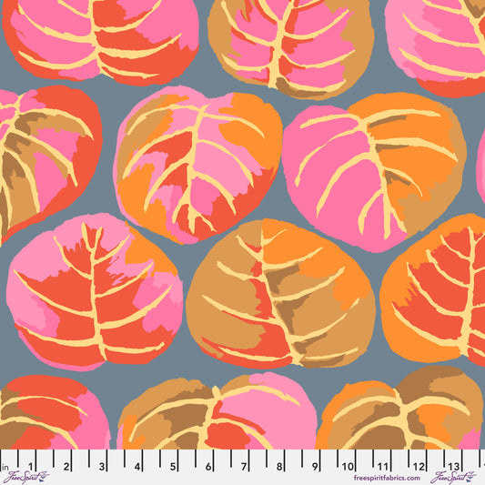 KAFFE FASSETT COLLECTIVE Palm Leaves Pink Yardage