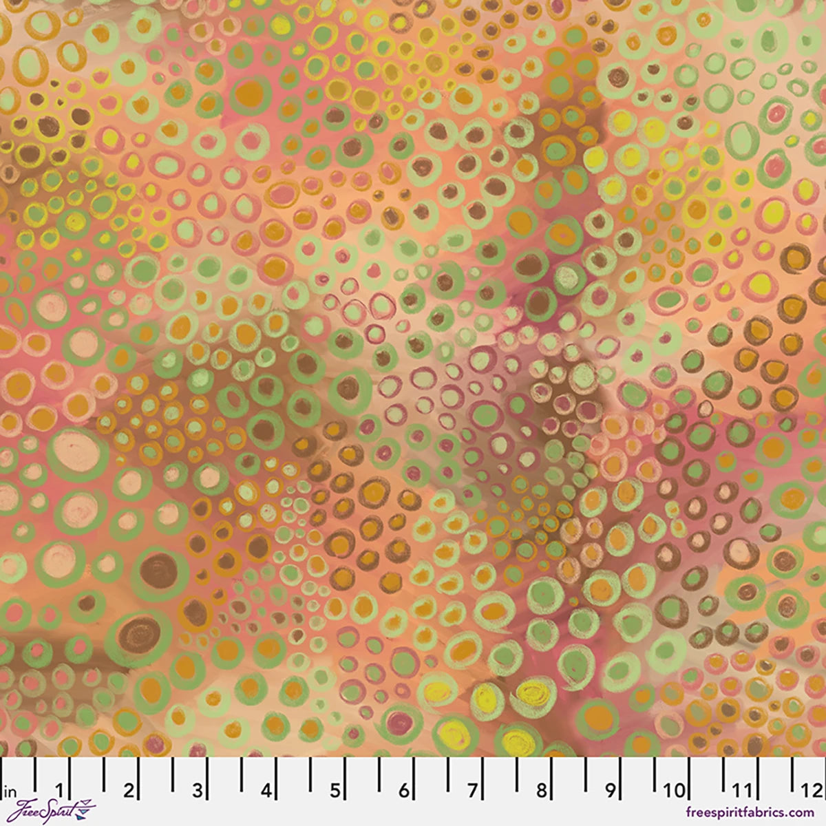 BIRDS OF A FEATHER Pebbles Sunset Yardage