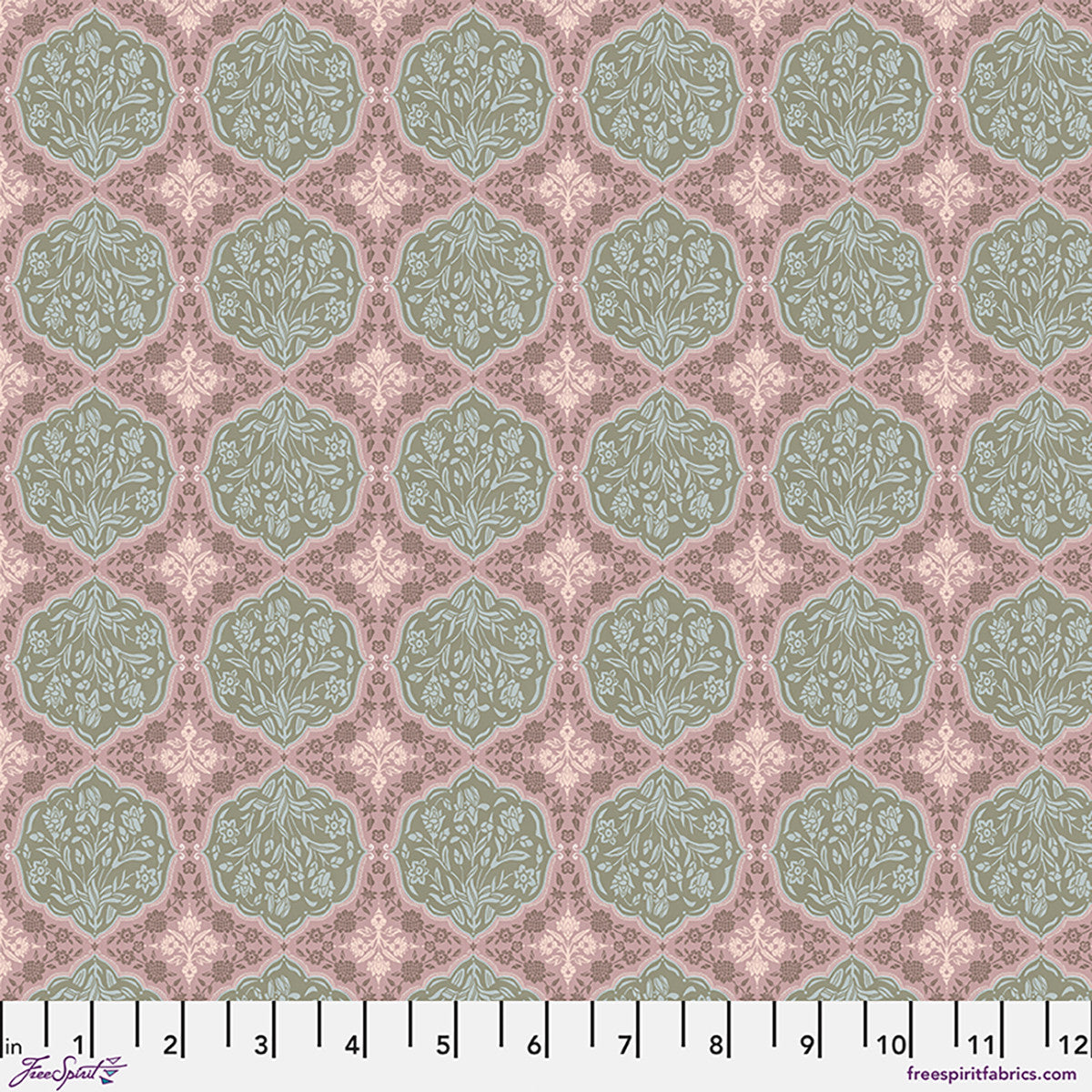 FRENCH FARMHOUSE Arielle - Mauve Yardage