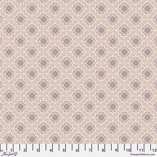 FRENCH FARMHOUSE Charlotte - Mauve Yardage