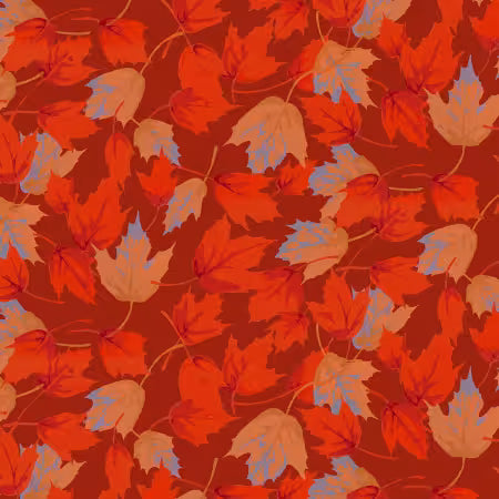 GOLDEN HARVEST- Small Maple Red